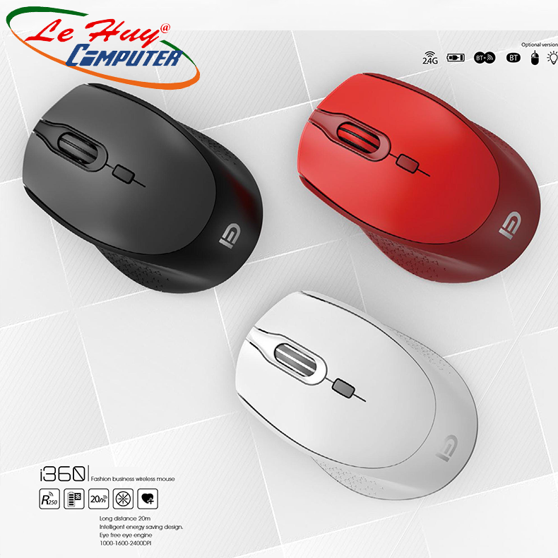 Chuột Vi Tính Không Dây FD I360 - Hàng Chính Hãng