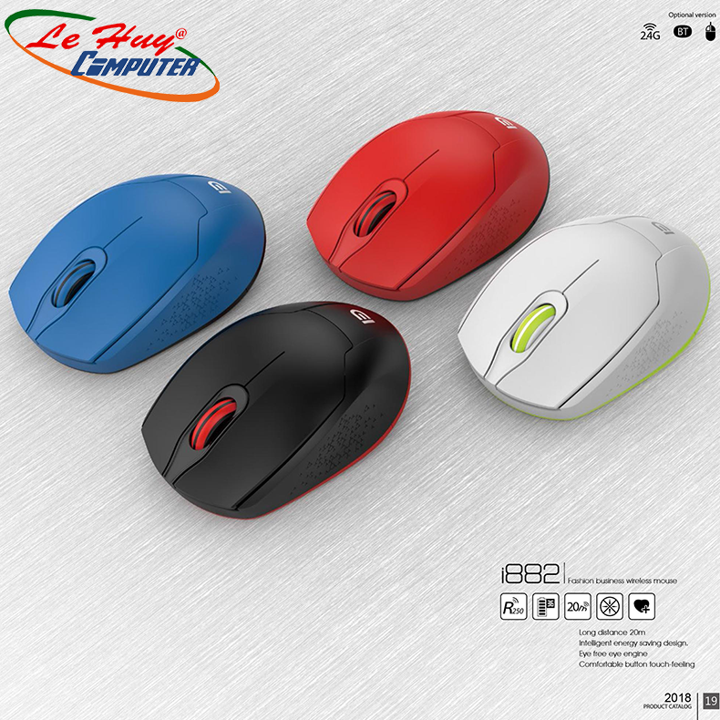 Chuột Vi Tính Không Dây FD I882 - Hàng Chính Hãng