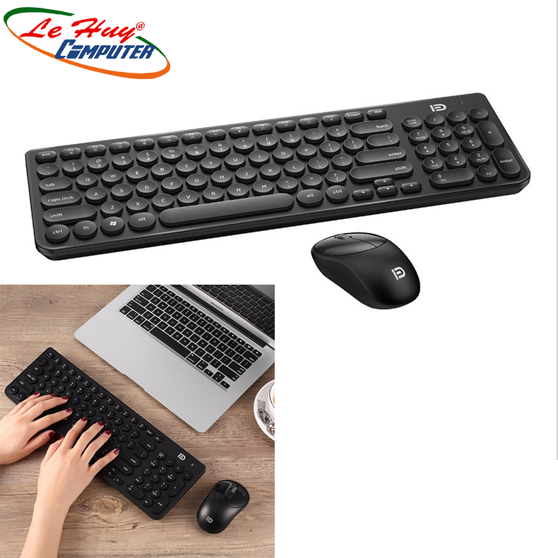 Combo Bàn phím & Chuột máy tính không dây FD IK6630 - Chính Hãng Cao Cấp