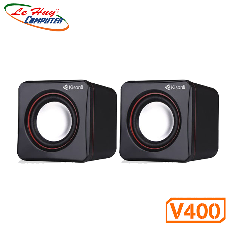 Loa vi tính 2.0 Kisonli V400 - Hàng Chính Hãng