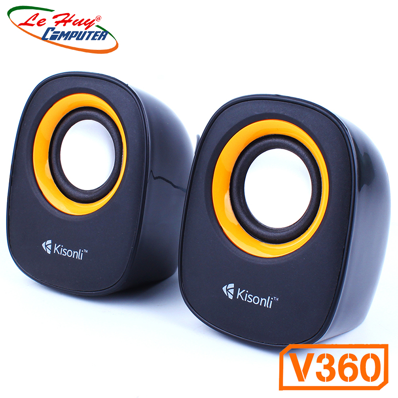 Loa vi tính 2.0 Kisonli V360 - Hàng Chính Hãng
