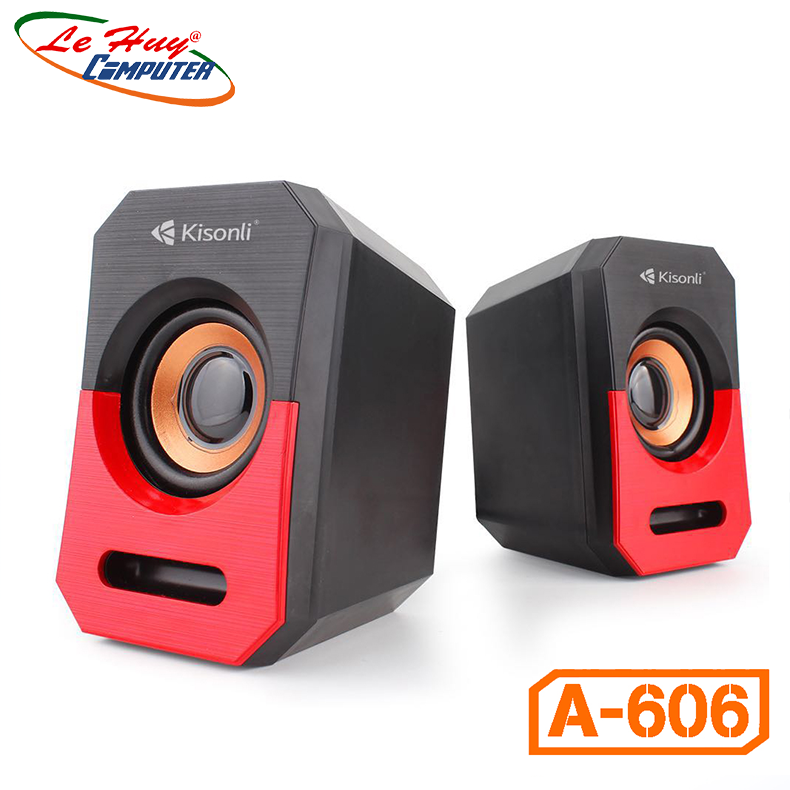 Loa vi tính 2.0 Kisonli A-606 - Hàng Chính Hãng