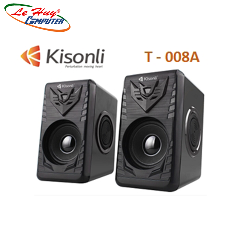 Loa vi tính 2.0 Kisonli T-008A - Hàng Chính Hãng