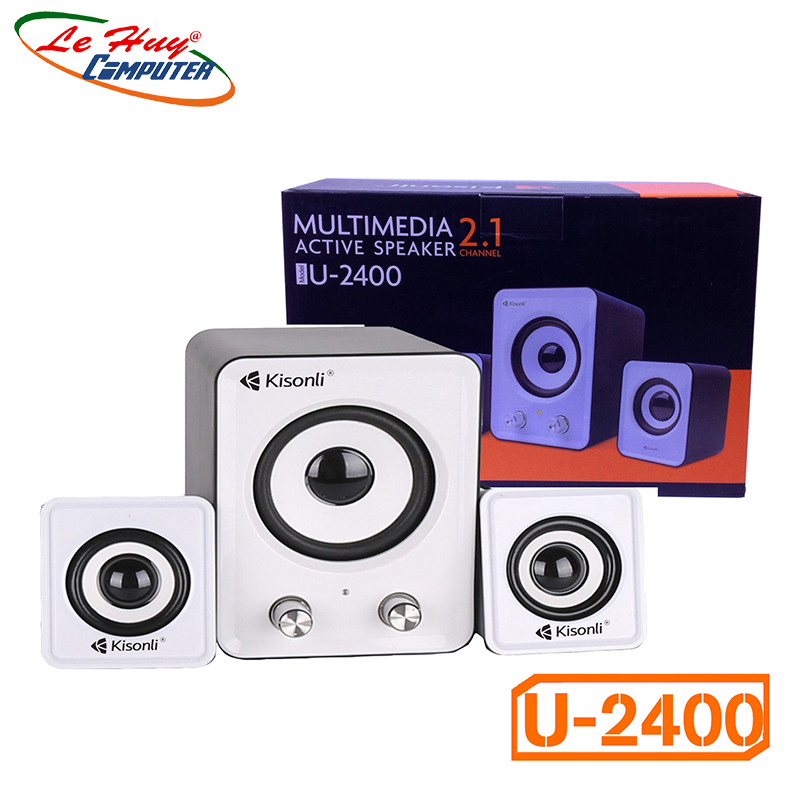 Loa vi tính 2.1 Kisonli U-2400 - Hàng Chính Hãng