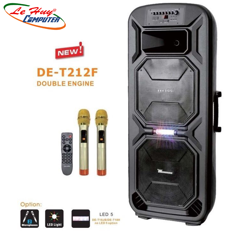 Loa Kéo Di Động A/D/S DE-T212F - Hàng Chính Hãng