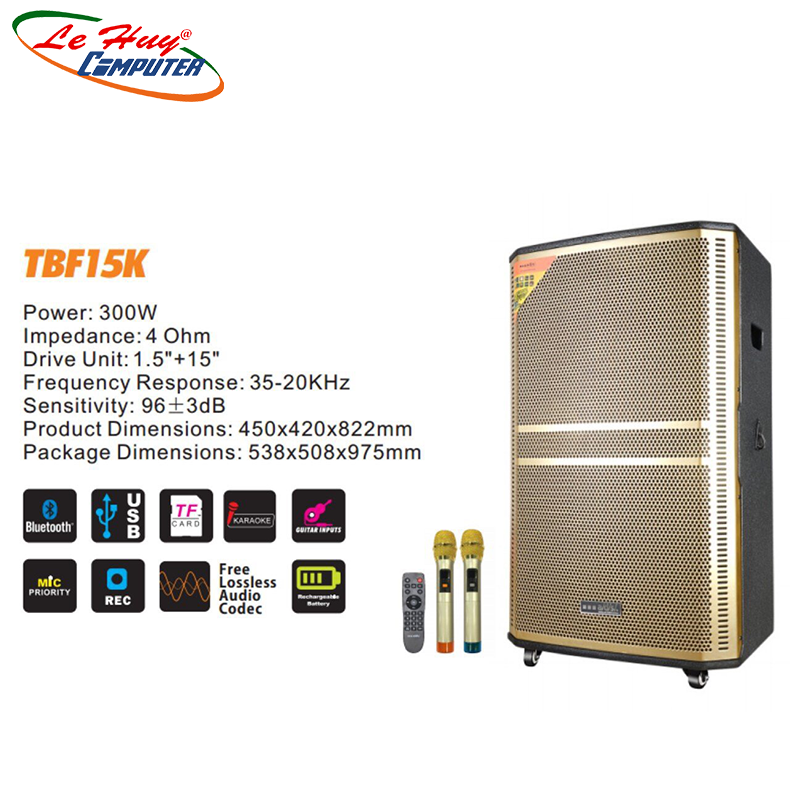 Loa Kéo Di Động A/D/S TBF 15K - Hàng Chính Hãng