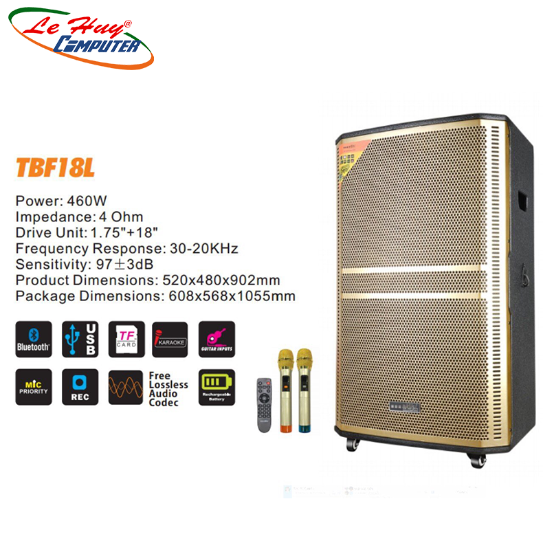 Loa Kéo Di Động A/D/S TBF 18L - Hàng Chính Hãng