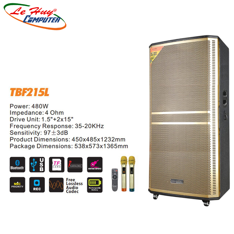 Loa Kéo Di Động A/D/S TBF-215L - Hàng Chính Hãng