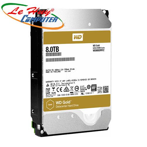 Ổ Cứng HDD Western 8TB - WD8003FRYZ Enterprise (GOLD)