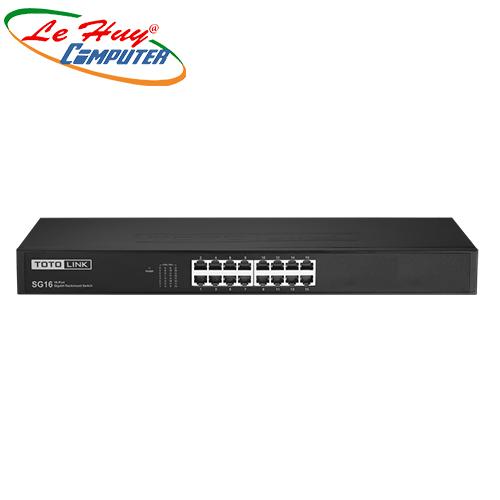 Thiết bị chuyển mạch Switch TOTOLINK  SG16D 10/100/1000 (SẮT)