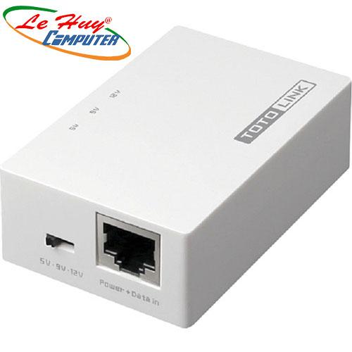 Thiết bị chuyển mạch Switch TOTOLINK POE200- Nguồn PoE (gộp tín hiệu Data và Power)
