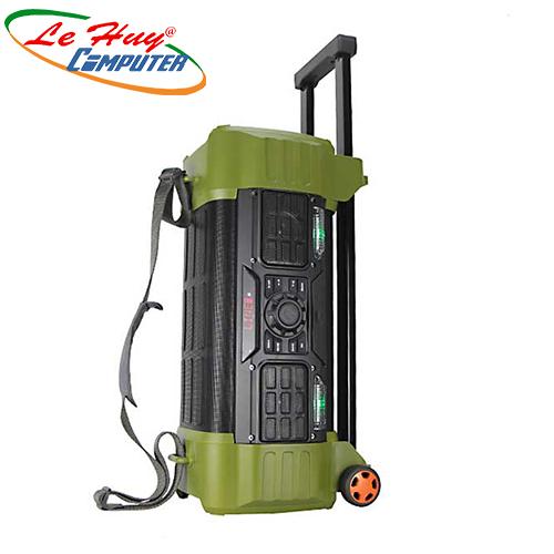 Loa Kéo Di Động BD-H068Y LED (USB/TF/BT)-Loa Bass: 2 x 2.5 tấc, 80W