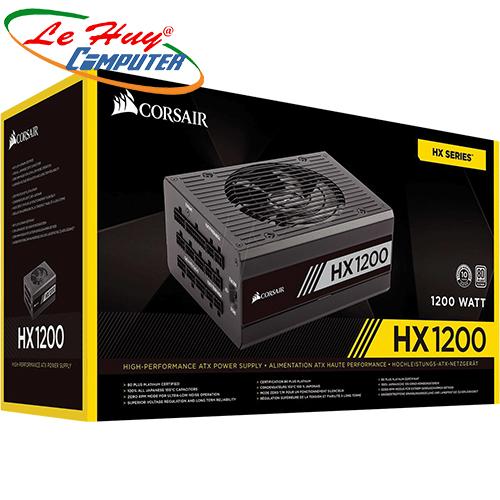 Nguồn máy tính Corsair HX1200(9020140-NA) - 80 Plus Platinum - Full Modul
