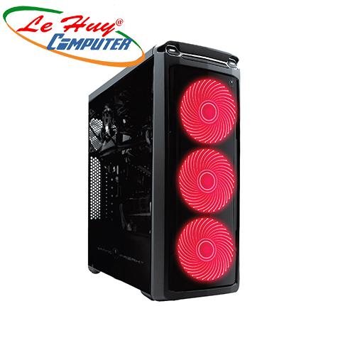 Vỏ máy tính Gaming Freak GFG-DRMX1 KÍNH CƯỜNG LỰC + 3 FAN LED