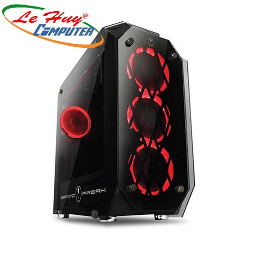 Vỏ máy tính Gaming Freak GFG-M800G KÍNH CƯỜNG LỰC + 4 FAN LED