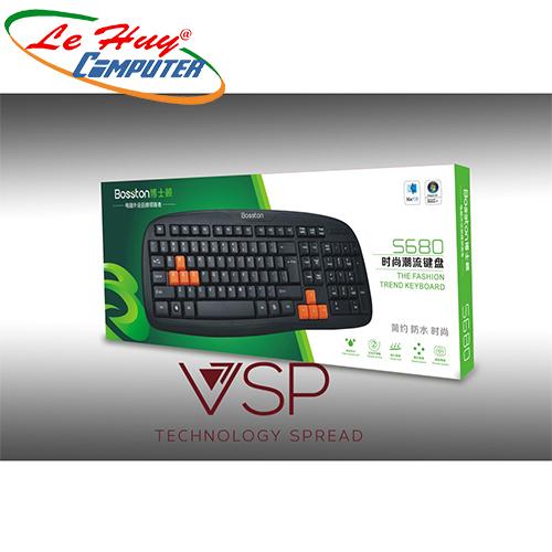 Bàn phím Bosston S680 USB -GAME  Chính Hãng