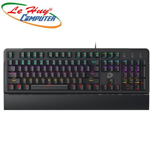 Bàn phím cơ DareU EK815  LED 7 MÀU