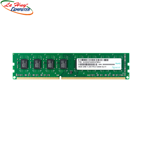 Ram Máy Tính Apacer DDR3 8G/1600  bus 1600Mhz