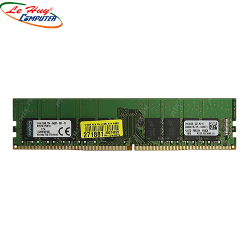 Ram Máy Tính Kingston Server 16GB 2666MHz DDR4 ECC CL19 DIMM 2Rx8 Micron E KSM26ED8/16HD