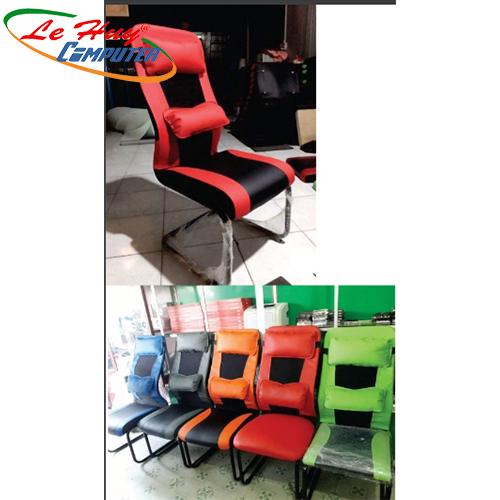 Ghế Gaming KHÔNG TAY LƯỚI + 2 GỐI