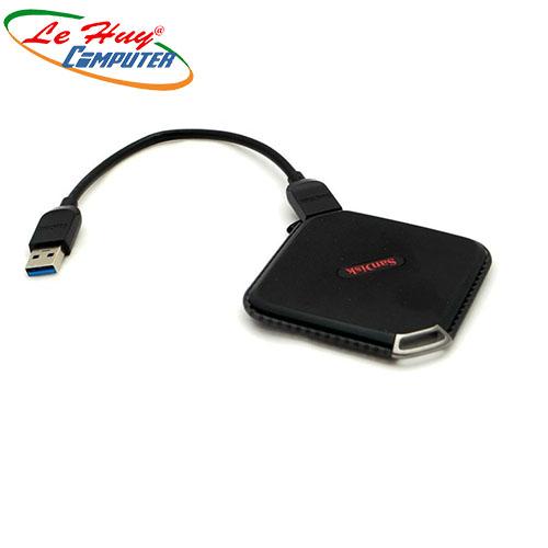 Ổ cứng di động SSD Sandisk Extreme 500 Portable 120Gb USB3.0 Black