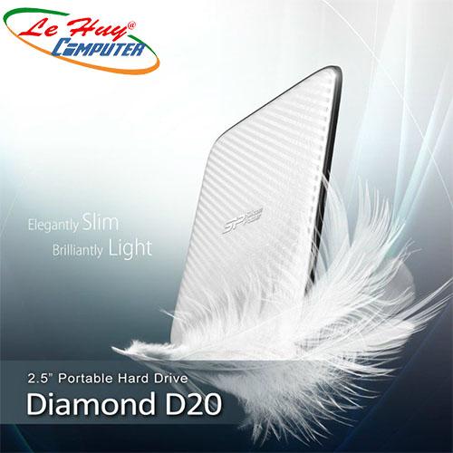 Ổ cứng di động HDD Silicon Power 1TB Diamond D20 USB 3.0