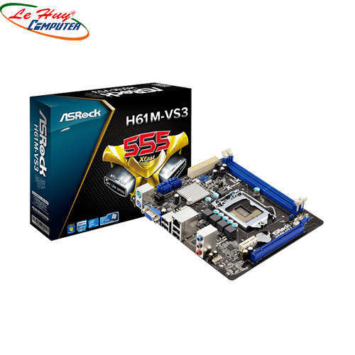 Bo Mạch Chủ - Mainboard ASROCK H61 RENEW CTY