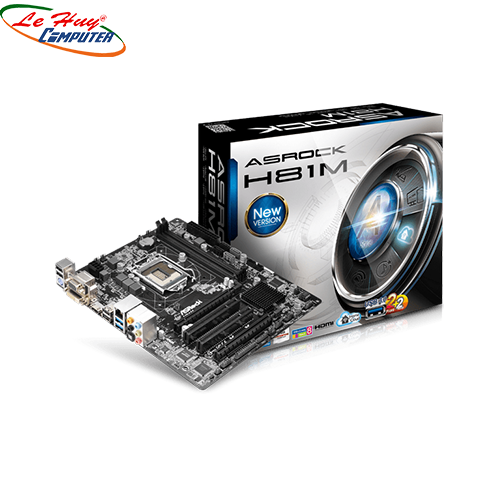 Bo Mạch Chủ - Mainboard ASROCK H81M RENEW CTY
