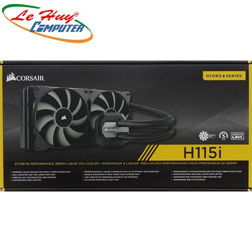 Tản nhiệt khí CPU Corsair Hydro Cooler H115i - 280mm - Dual