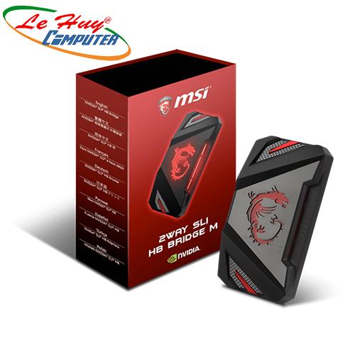 MSI SLI HB BRIDGE M GAMING (2-Way) Cầu Nvidia SLI dùng cho GTX 10 series