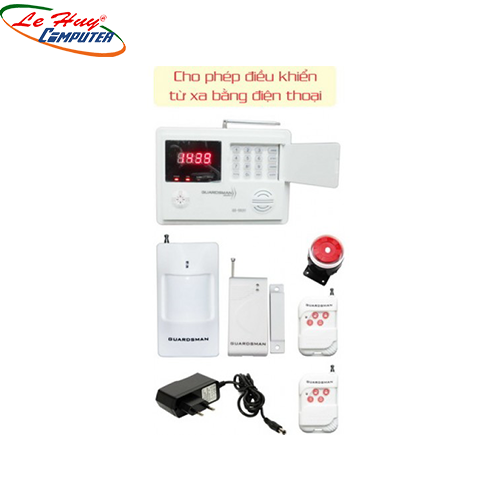 Hệ thống báo trộm GUARDSMAN GS-5820( báo trộm, báo khói, báo gas, báo khách, chuông cửa )