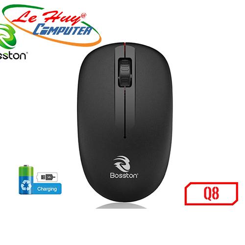 Chuột Không Dây Bosston Q8- pin Sạc