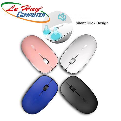 Chuột máy tính Rapoo M200 Silent (Dual Mode: Bluetooth + 2.4G)
