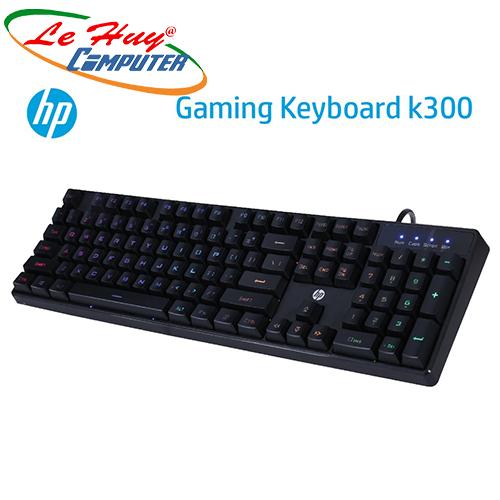 Bàn phím HP K300 đen Led (USB)