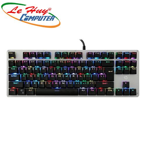 Bàn phím cơ blue swicth HP GK200S bạc (USB) Phím cơ Blue Swicth+VAT 50K
