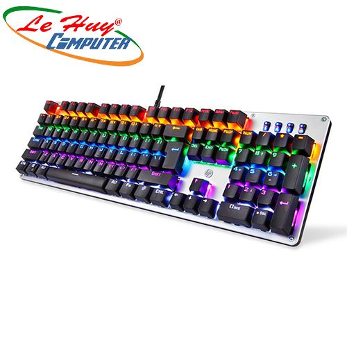 Bàn phím cơ blue swicth HP GK100 đen (USB)-Phím cơ Blue Swicth