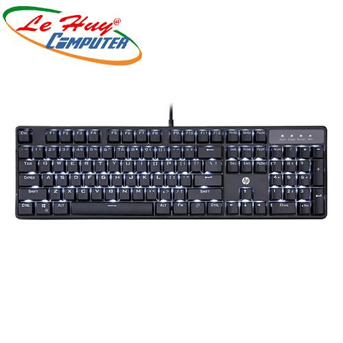 Bàn phím cơ blue swicth HP GK320 đen (USB)-Phím cơ Blue Swicth+VAT45K