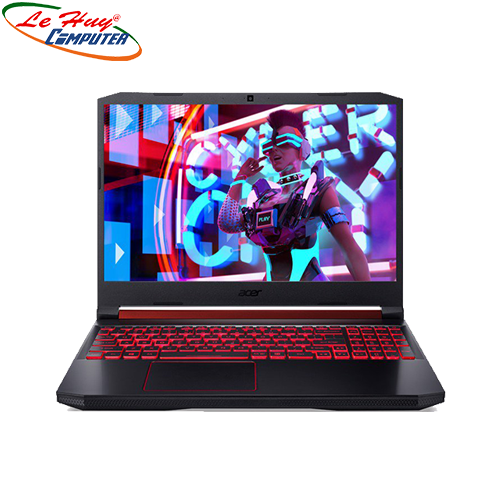 Máy tính xách tay/ Laptop Acer Nitro AN515-54-784P, Core i7-9750H(2.6GHz,12MB)/8GB/1TB/ GF GTX1650-4G, 15.6