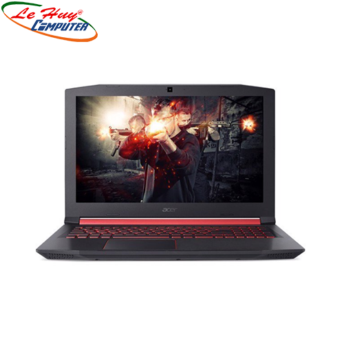 Máy tính xách tay/ Laptop Acer Nitro AN515-52-51LW, Core i5-8300H(2.30 GHz,8MB)/8GB/128GB SSD/1TB/NVIDIA GF GTX 1050Ti 4GB/15.6''FHD