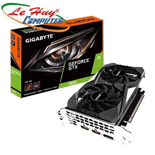 Card Màn Hình - VGA GIGABYTE GeForce GTX1650 N1650OC-4GD