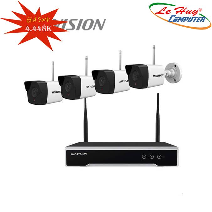 Bộ Kit 4 Camera IP Wifi HIKVISION NK42WO