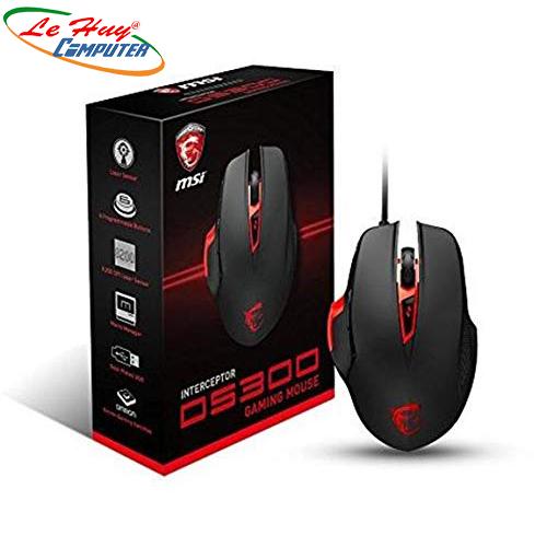Chuột Gaming MSI INTERCEPTOR DS300 (Laser)