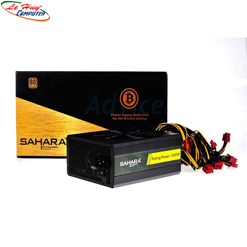 Nguồn SAHARA 1300W (12F)24P sata PW 020