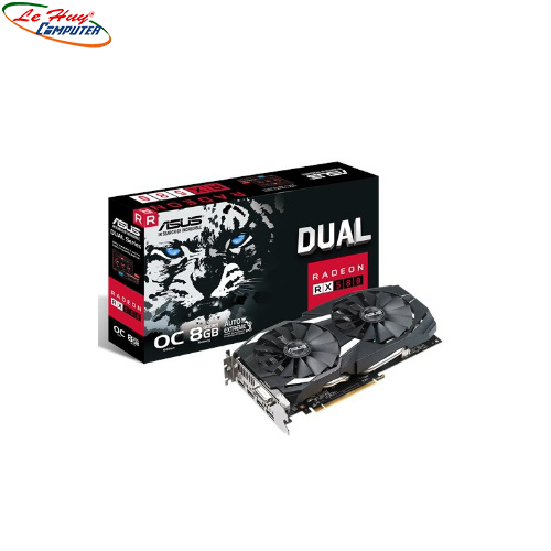 Card Màn Hình -  ASUS DUAL-RX580-O8G