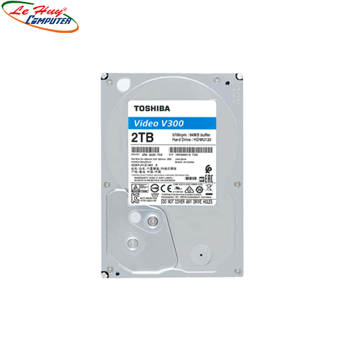 Ổ cứng HDD Toshiba V300 64MB 5700rpm 2TB 3.5