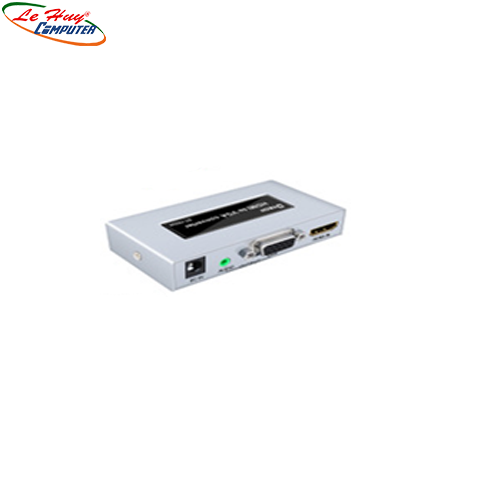 Hộp Chuyển VGA->HDMI Dtech  (DT- 7004B)
