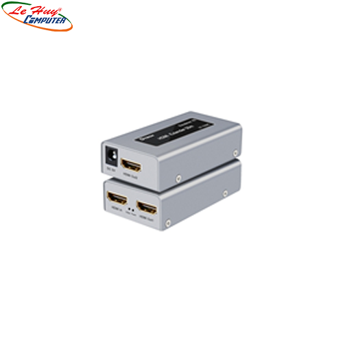 Hộp nối dài HDMI (50m)-> Lan Dtech (DT7009C)