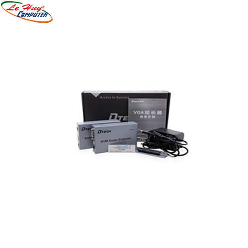 Hộp Khuếch đại Vga KVM 1->2 Dtech (DT7044)
