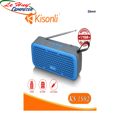 Loa Kisonli Bluetooth KS-1982