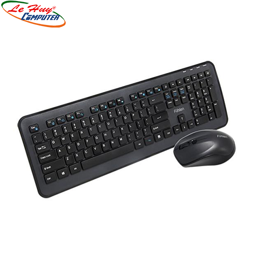 Bộ bàn phím chuột không dây Fuhlen MK880-Black